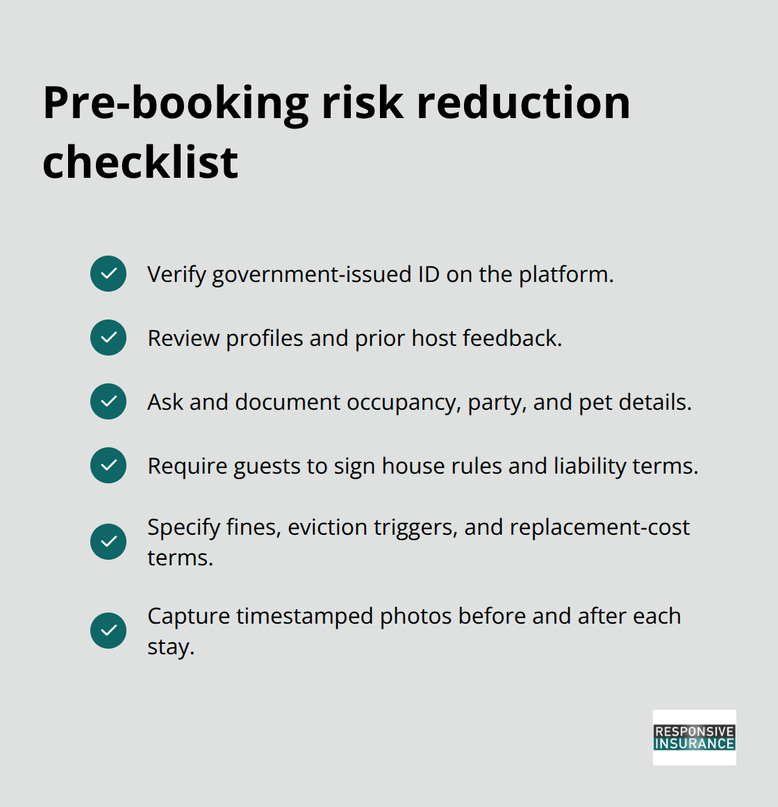 Actionable screening and documentation steps for Naples hosts. - Short term rental liability